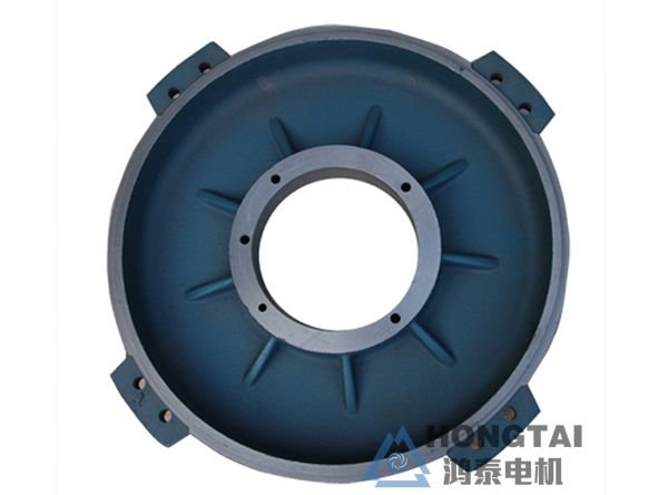 YBBP-160L-4电机端盖-铸铁-卧式平式-前后端盖-驱动端盖